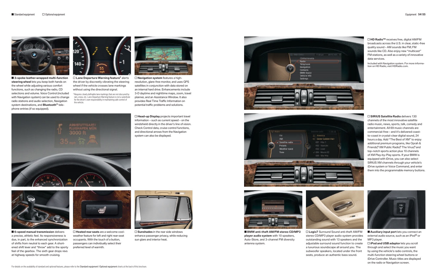 2010 BMW 5-Series Wagon Brochure Page 6